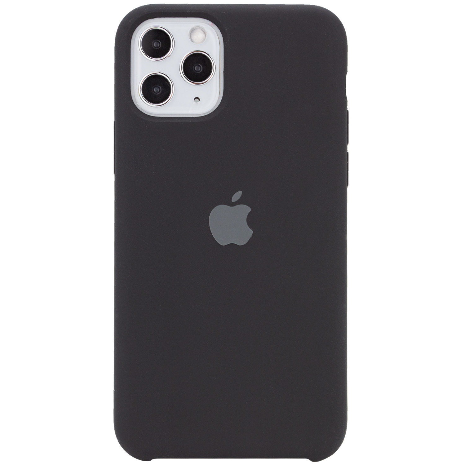 Silicone Case (AA) для iPhone 11 Pro Max (6.5") (Black)-0